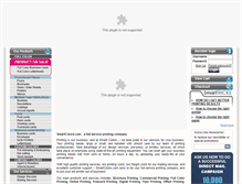 Tablet Screenshot of printingforu.com